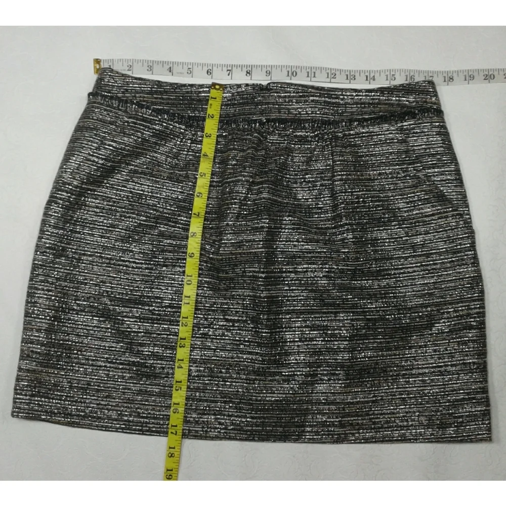 GAP fringe metallic skirt size 12